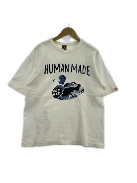 HUMAN MADE 半袖Tシャツ・カットソー グラフィック カモ Tee 白 L