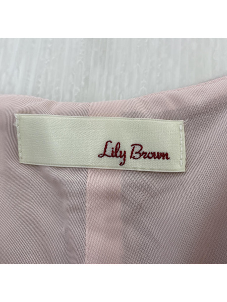 Lily Brown　フェザーショートパンツ/ピンク[値下]