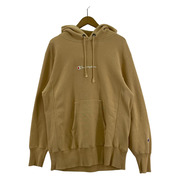 Champion REVERSE WEAVE POパーカー ベージュ (L)