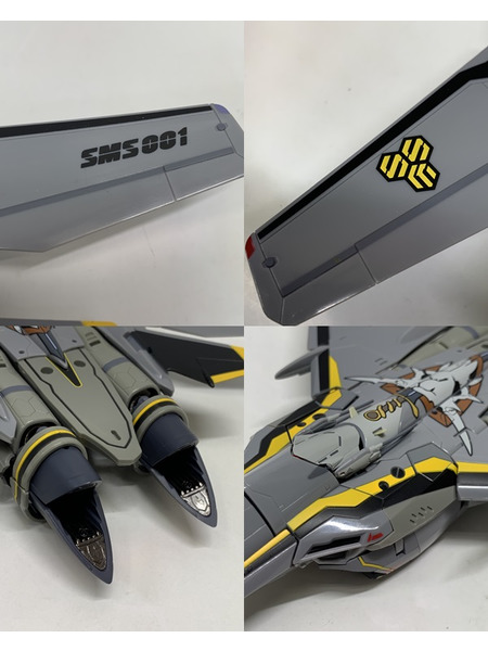 DX超合金 GE-43 VF-25S メサイアバルキリー オズマ・リー機 開封品 ダメージあり マクロスF フロンティア S.M.S.スカル小隊