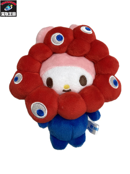 マイメロディ ミャクミャクなりきりぬいぐるみ カラビナ