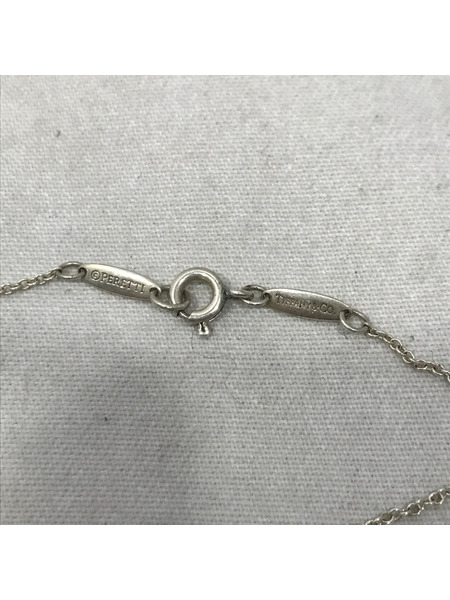 アクセサリー 925 オープンハート ネックレス[値下]