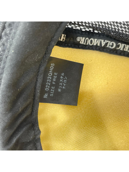 HYSTERIC GLAMOUR キャップ GUITAR GIRL メッシュキャップ 02233QH05 ブラック