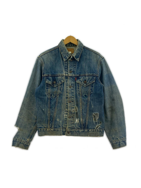 Levi's デニムジャケット 70s USA製 70505-0217 デニムジャケット ダメージアリ