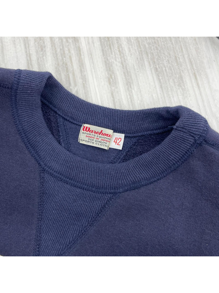 WAREHOUSE スウェット・トレーナー U.S.ARMY/紺
