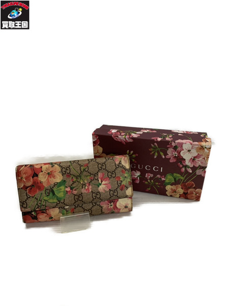 長財布 GUCCI GGブルームス GGスプリーム フラワー