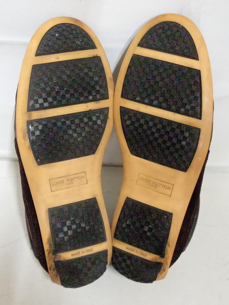 LOUIS VUITTON ダミエ ドライビングシューズ　ダミエジェアン /8