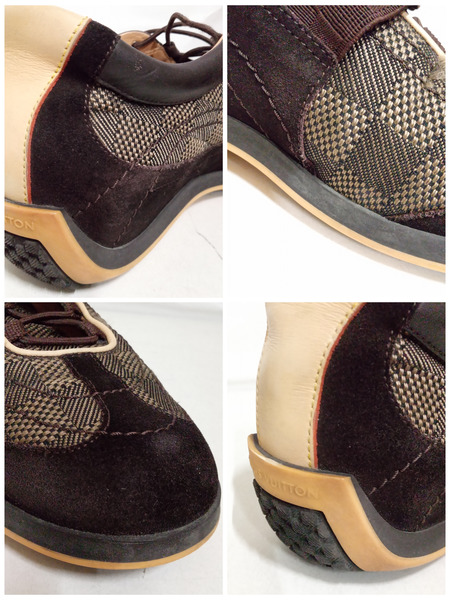 LOUIS VUITTON ダミエ ドライビングシューズ　ダミエジェアン /8