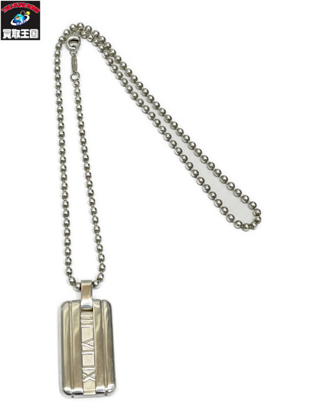 Tiffany＆Co. アトラス ニューメリック プレートネックレス