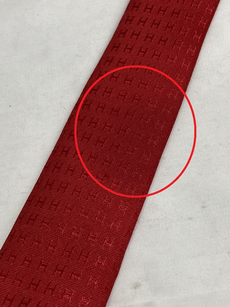 HERMES/H柄ネクタイ