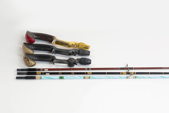 グリップとブランク外した見本